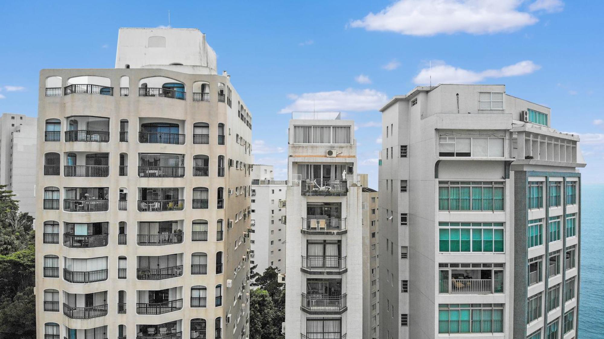 Vista Incrivel Beira-Mar Espacoso 4 Qts Ac Guarujá Buitenkant foto